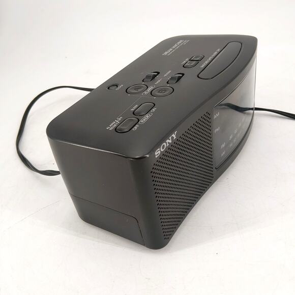 SONY DREAM MACHINE ICF-C740 Clock Radio AM/FM Digital Dual Alarm Backup Battery - Picture 2 of 9